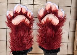 Fursuit paws for sale! Etsy link in comments, read etsy description :  rFursuitMaking