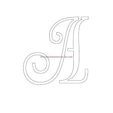 Here is a chart of all the cursive uppercase letters in loe. Decorative Cursive Uppercase Lowercase Alphabet Stencils Freealphabetstencils Com