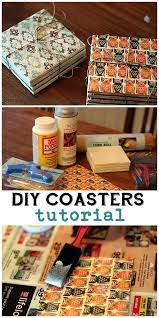 Diy Coasters For Christmas Homemade Holiday Gifts Diy Coasters Christmas Diy
