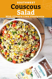 Toss well, then taste and adjust seasoning, if necessary. Southwest Couscous Salad With Near East Couscous Salad Recipes Couscous Salad Salad Recipes