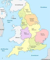 Die amtliche langform des staatsnamens lautet in deutschland und österreich vereinigtes königreich großbritannien und nordirland, in der schweiz und in liechtenstein wird die variante vereinigtes königreich von grossbritannien und nordirland (ohne ß und mit von) gebraucht. Region England Wikipedia