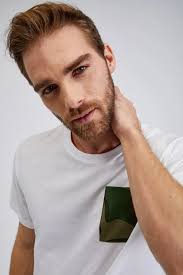 Pánske tričko SEAN SAM 73 biela