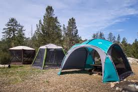 The commercial grade canopy has a strong full truss design that's rust resistant and has a hammertone powder coated finish. The Best Canopy Tent For Camping And Picnics Reviews By Wirecutter
