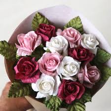 Order flowers, cakes & gift hampers for 1st, 25th or 50th marriage anniversary, you want to make it special. First Wedding Anniversary Gift Paper Bouquet From Paper Tree
