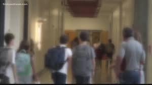 Mandarin Middle School checking bags, put on code yellow