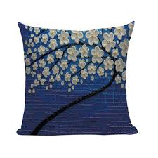At houzz we want you to shop for bnf home cherry blossom embroidery 2 piece pillow shell sets, pink, 26 x 26 part # psem2626cbp with confidence. Tiptophomedecor Wintersweet Cherry Blossom Throw Pillow Covers Tiptophomedecor