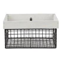 Can farmhouse storage baskets be returned? Farmhouse Wire Basket Wayfair