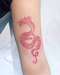 Red Dragon Tattoo Dragon Red Reddragontattoos Tattoo Dragontattoos Dragon Tattoo For Women Red Dragon Tattoo Red Tattoos