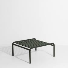 Dimar garden outdoor coffee table wicker patio furniture conversation set lawn garden tea table rattan patio coffee tables with glass top (19.7in, black). Garden Coffee Table Week End Free Delivery Petite Friture