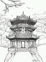 See more of paysage japonais on facebook. Thummanit Phuvasatien Dessin Architecture Illustrations De Carnet A Dessins Projets De Dessin
