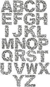 Christmas club free designs gift certificates thread exchange happy hour & vip. Advanced Embroidery Designs One Color Floral Alphabet
