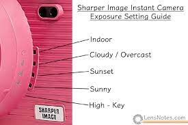 The Sharper Image Instant Camera Review Lens Notes Photography Explained