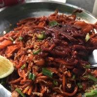 Try some mee sotong from hameed 'pata' in padang kota lama. Hameed Pata Mee Sotong Georgetown Pulau Pinang