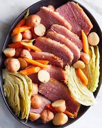 Pressure Cooker Corned Beef And Cabbage Corn Beef And Cabbage Slow Cooker Corned Beef Corned Beef