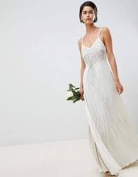 Asos Edition Embellished Cami Wedding Dress Deco Wedding Dress Wedding Dress Outlet Maxi Dress Wedding