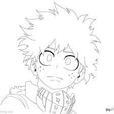 Boku No Hero Academia Coloring Pages Todoroki Lineart By Justaweirdgirl Free Printable Coloring Pag Cute Coloring Pages Anime Character Drawing Anime Lineart