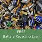 Free Public Battery Recycling Day