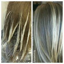 Balayage On Virgin Hair No Tone Just Purple Shampoo Hair Purple Shampoo Hair Pictures