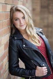 Emily Cary Senior Portraits Cari Long Photography Senior Portraits Senior Portraits Girl Leather Jacket Girl