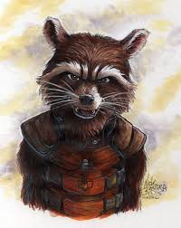 Guardians of the Galaxy Rocky Rakoon erotica funnies