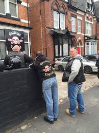 Black And Purple Motorcycle Club Birmingham Club House Biker Clubs Mcs Birmingham