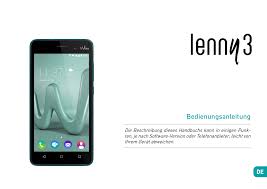 Bedienungsanleitung - Wiko Lenny3 ...