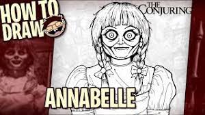 Annabelle doll in rocking chair. How To Draw Annabelle The Conjuring Narrated Easy Step By Step Tutorial Youtube