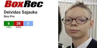BoxRec: Deividas Sajauka