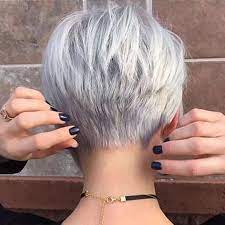 Gray Lace Frontal Wigs Black To Grey Hair Extensions Wigsshort Short Hair Styles Hair Styles 2017 Hair Styles