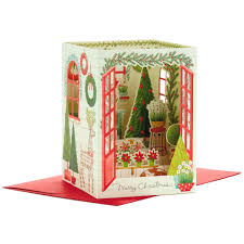 With a rich history of artistry and a deep passion for helping individuals form deep, meaningful connections, hallmark is proud to be america's leader in greeting cards, gifts, gift wrap and much more. Holiday Greenhouse 3d Pop Up Christmas Card Greeting Cards Hallmark