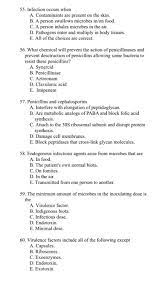 Solved 43 Agents That Can Denature Microbial Proteins In Chegg Com