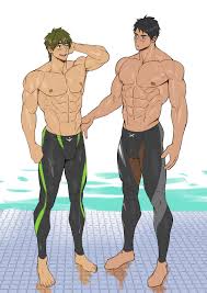 tachibana makoto and yamazaki sousuke (free!) drawn by suyohara | Danbooru
