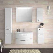 Badezimmer Wandschrank Fes 4010 66 Hangeschrank In Weiss Glanzend B H