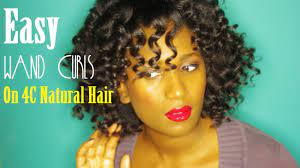 Tutorial Easy Wand Curls On 4c Natural Hair Youtube Natural Hair Styles 4c Natural Hair Hair Straightening Iron