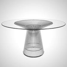 The iconic dining table, which creates a focal point for any dining room, is created by welding curved steel rods to circular frames, simultaneously serving as structure and ornament. Warren Platner Dining Table 3d Model 1143179 Turbosquid