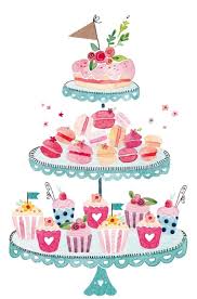 Birthday Card Happy Birthday Wishes In French Felicity French Cupcake Illustration French Illustration Birthday Greeting Cards