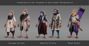 Upgrade your style and browse through the dungeons and dragons men's clothing options on zazzle! Oc Art Dragonborn Clothing Concepts Desert City Dnd