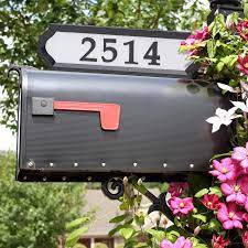 Amazon Com Whitehall Products Nite Bright Address Sign 16 X 4 5 Black Numbers White Reflective Bac Address Sign Reflective Address Sign Whitehall Products