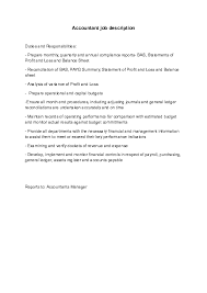 This is a accountant job description sample (template) that includes roles and responsibilities, duties, skills and proficiency requirements, education and experience requirements, and salary information of an accountant. Doc Accountant Job Description Ngo Van Duc Academia Edu