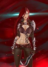 Katarina Fanart by nanakomooni | Fan art, Deviantart, Art