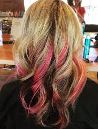 40 Ideas Of Peek A Boo Highlights For Any Hair Color Blonde Hair With Highlights Hair Highlights Peekaboo Hair