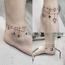 Gothic Ankle Bracelet Tattoo Tattoo Bracelet Tattoo Ankle Bracelet Ankle Bracelet Tattoo