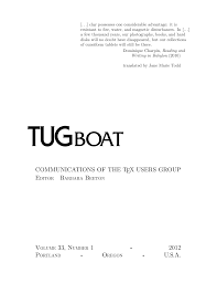 We did not find results for: Communications Of The Tex Users Group 2012 U S A Manualzz