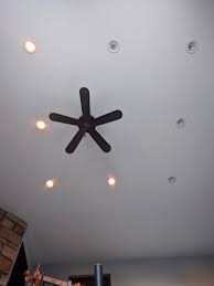 You can do this from the circuit panel in your home. This Off Center Ceiling Fan Mildlyinfuriating