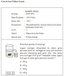 Kaidah Membuat Soal Pilihan Ganda Passakanawang