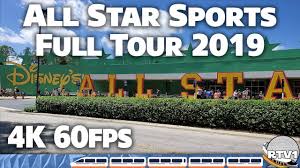 We'll check out all of the hotel grounds, food court, pools, lobby. Disney S All Star Sports Resort Full Tour 2019 4k 60fps Walt Disney World Youtube