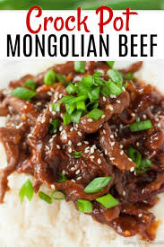Slow Cooker Mongolian Beef Easy Crock Pot Mongolian Beef Recipe Recipe Slow Cooker Mongolian Beef Recipe Mongolian Beef Recipes Crock Pot Mongolian Beef Recipe