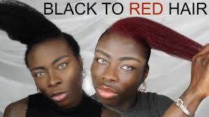 Do you know the melanesians and the blacks of solomon island? How To Go From Black To Red Hair Dying Natural 4c Hair Youtube