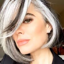 How I Keep My Gray Hair White Natural Gray Hair White Hair Highlights Grey White Hair