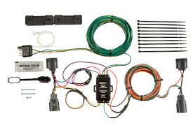 Any vehicle towing a trailer requires trailer connector wiring to safely connect the taillights, turn signals, brake lights and other necessary electrical systems. Hopkins Towing Solution 56200 Plug In Simple Vehicle To Trailer Wiring Harness Ebay